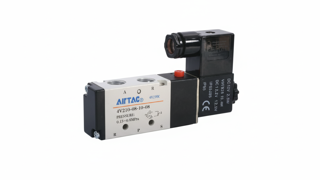 شیر برقی پنوماتیک ۱/۸-۵/۲ ایرتک (Airtac) تک بوبین مدل 4V210-06