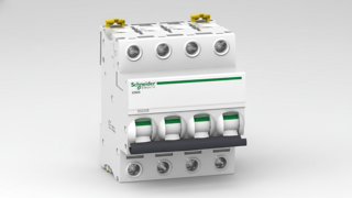 کلید مینیاتوری چهار پل ۴ آمپر اشنایدر مدل A9F74404 تیپ C