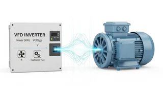 چگونه یک اینورتر (درایو VFD) مناسب برای الکتروموتور خود انتخاب کنیم؟ راهنمای کامل و گام به گام