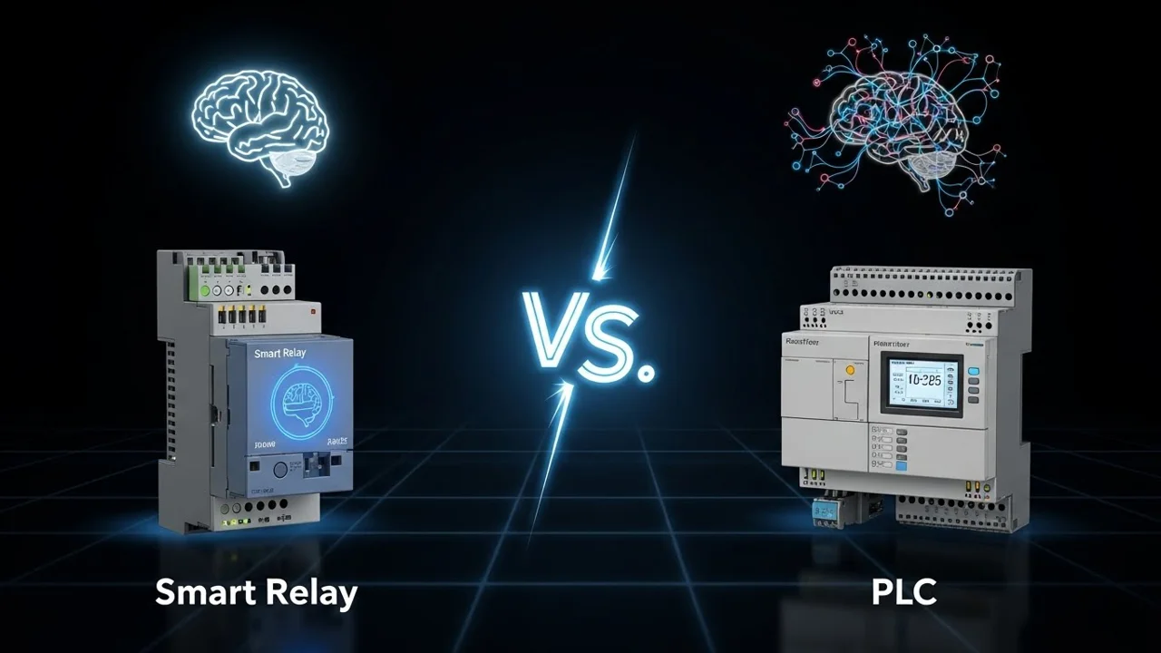 PLC چیست و چه تفاوتی با رله هوشمند (مینی PLC) دارد؟ کدام را انتخاب کنیم؟