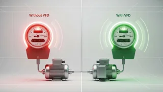 ۵ روش ساده و عملی برای کاهش مصرف برق با استفاده از اینورتر (VFD)